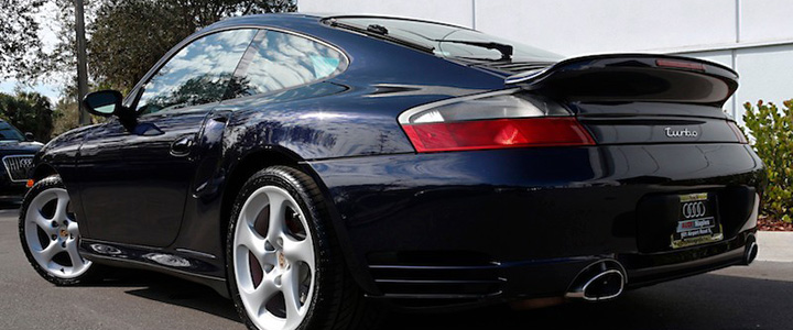 porsche 996 turbo for sale blue