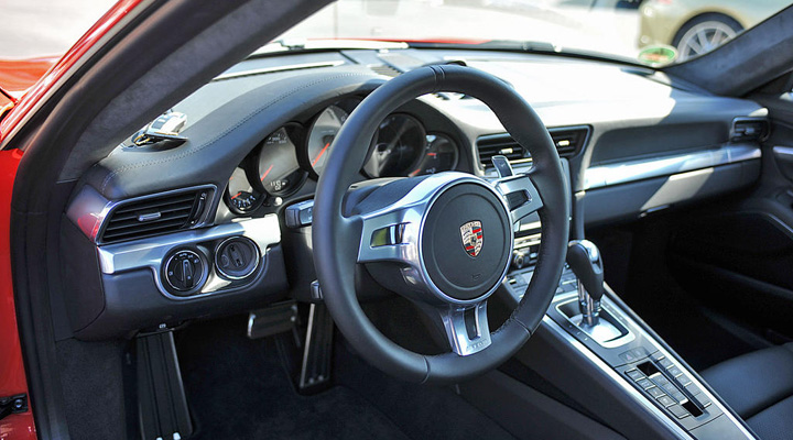 Porsche 991 interior