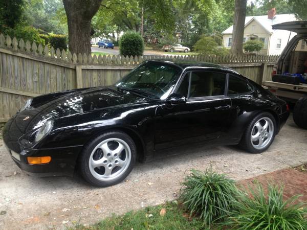 1996 Porsche 911 Carrera for sale- black