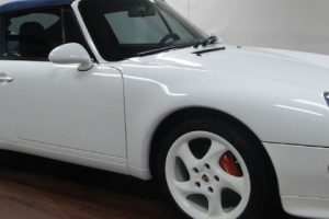 1996 porsche 911 993 white convertible