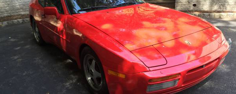 1988 porsche 944 turbo guards red