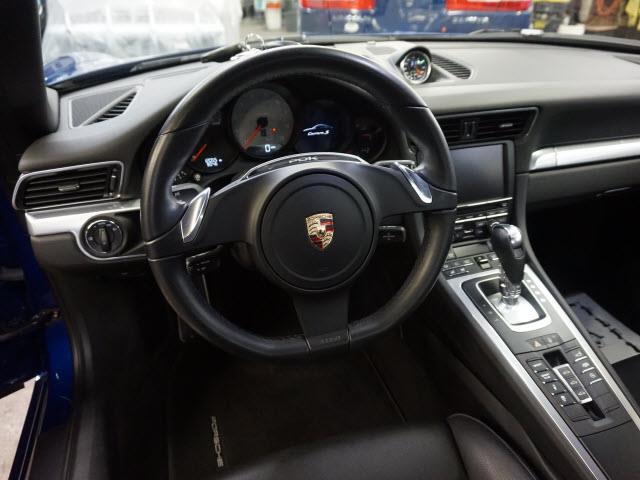 2012 Porsche Carrera S Blue Interior View 
