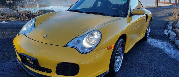 2002 Porsche 996 Turbo in Speed Yellow