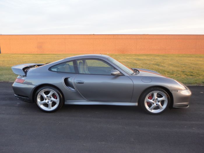 2002 porsche 996 turbo for sale in seal grey